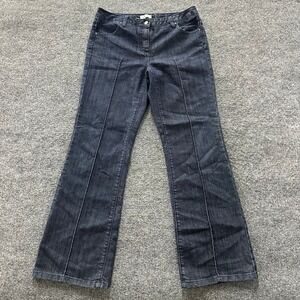 J.M. Collectibles Jeans Womens Size 10 Dark Wash Bootcut Stretch Front Seam